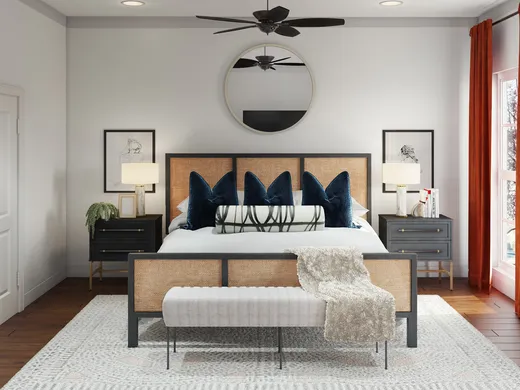 Bedroom · Glam designed by Maria