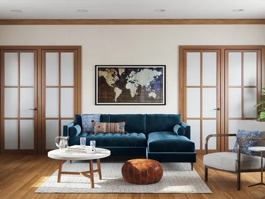 Living Room · Bohemian designed by Justin