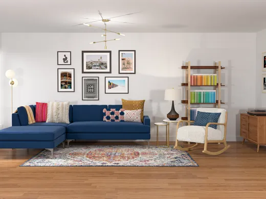 Living Room · Bohemian designed by Kelly