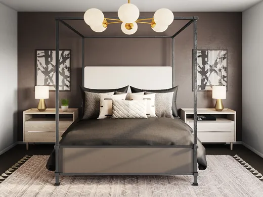 Bedroom · Contemporary designed by Kayla