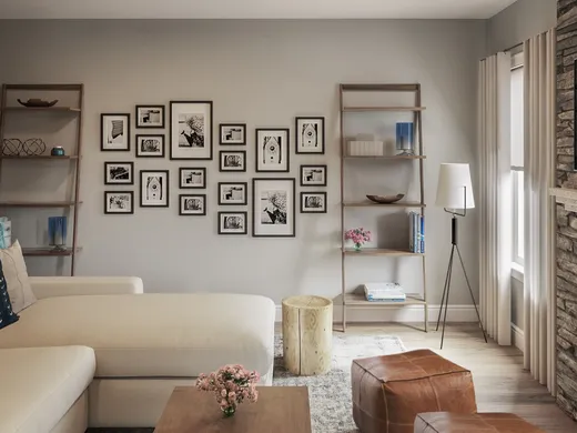 Living Room · Contemporary designed by Cristina
