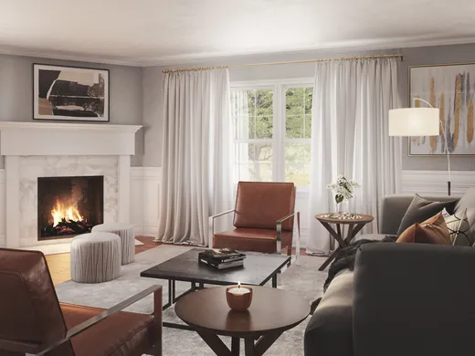 Living Room · Bohemian designed by Leigh