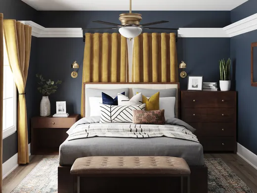 Bedroom · Bohemian designed by Brit