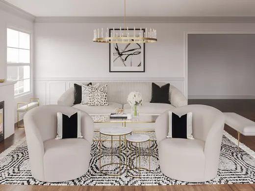 Living Room · Modern designed by Andrea