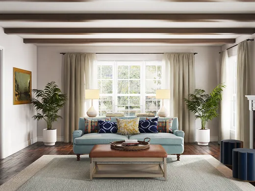 Living Room · Eclectic designed by Makenzie