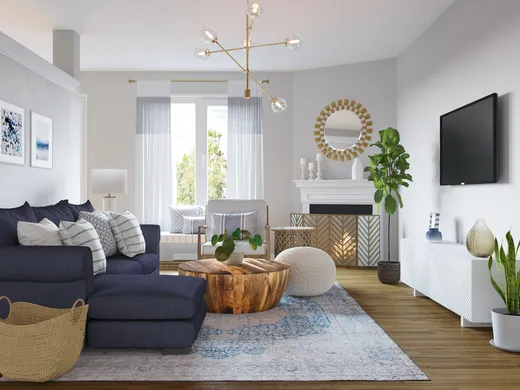 Living Room · Modern designed by Hayley
