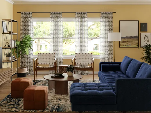 Living Room · Bohemian designed by Matthew