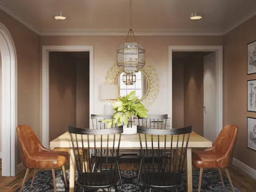 Dining Room · Rustic designed by Hannah