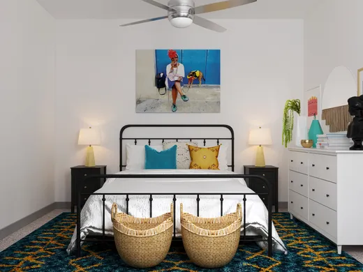 Bedroom · Eclectic designed by Alex