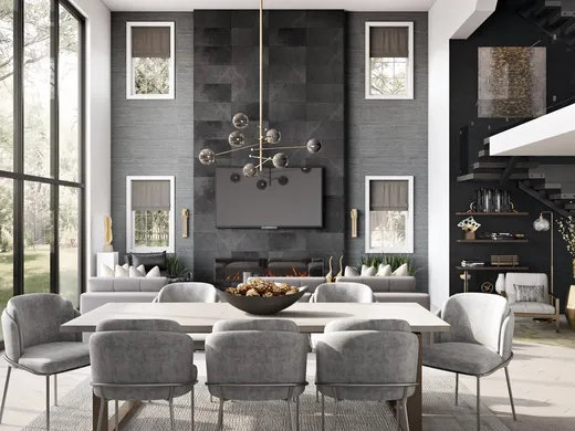 Living Room · Modern designed by Levi