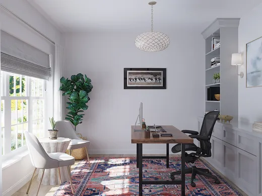 Office · Eclectic designed by Sara