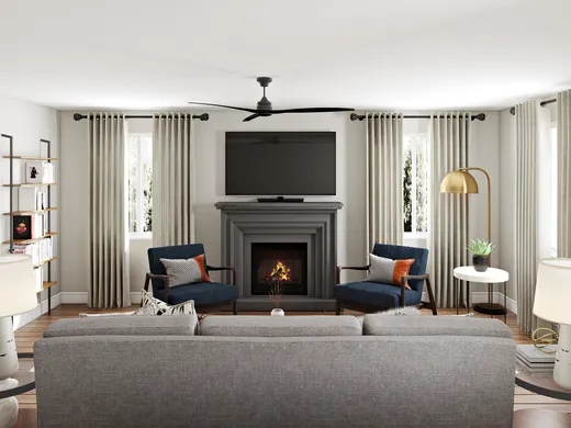 Living Room · Modern designed by Christine