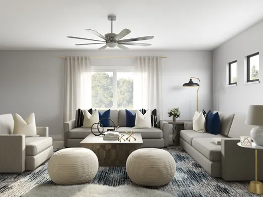 Living Room · Contemporary designed by Amy