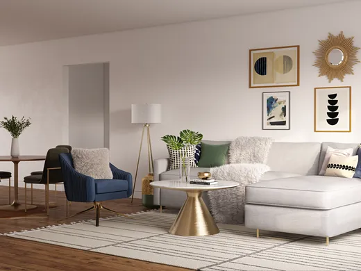 Living Room · Bohemian designed by Megan