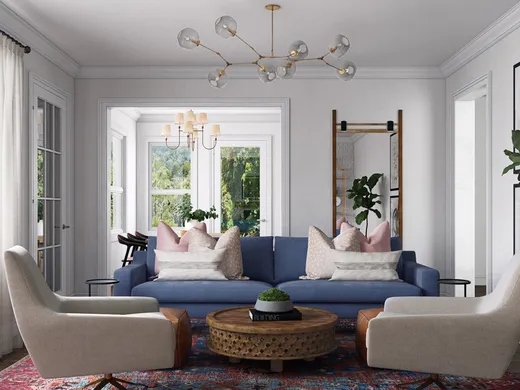 Living Room · Contemporary designed by Patricia