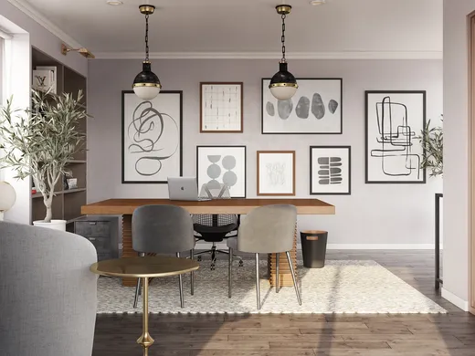 Office · Eclectic designed by Marlene