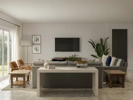 Living Room · Contemporary designed by Anny