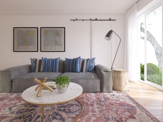 Living Room · Eclectic designed by Annie