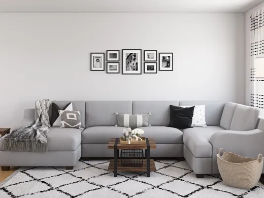 Living Room · Farmhouse designed by Victoria