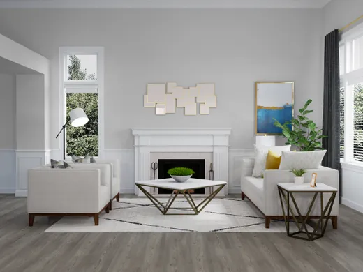 Living Room · Contemporary designed by Dani