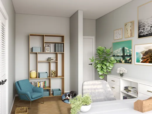Office · Midcentury Modern designed by Marty