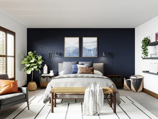 Bedroom · Bohemian designed by Andy