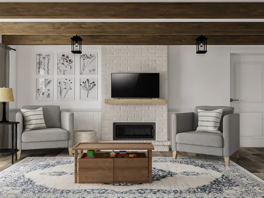 Living Room · Modern designed by Austin