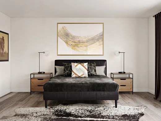 Bedroom · Contemporary designed by Brianna
