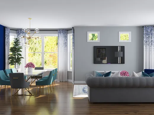 Living Room · Modern designed by Kristy