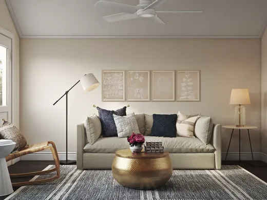 Living Room · Coastal designed by Michelle
