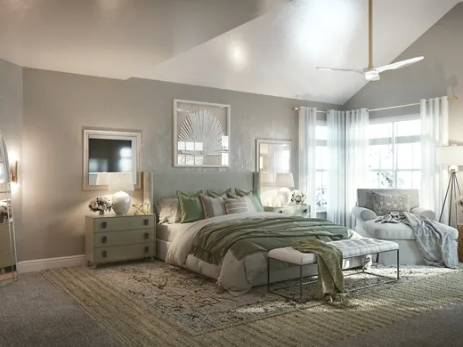 Bedroom · Contemporary designed by Melisa
