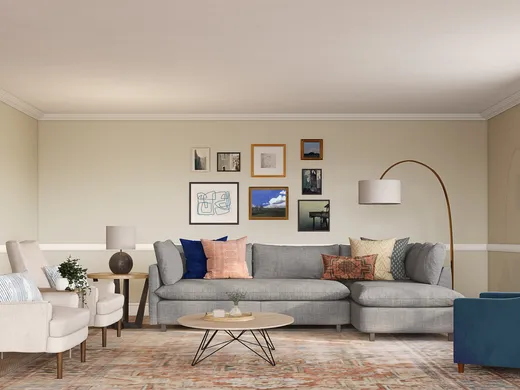 Living Room · Bohemian designed by Caroline