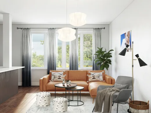 Living Room · Contemporary designed by Ayu
