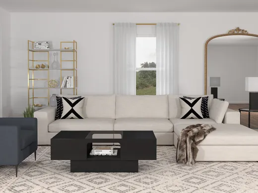Living Room · Modern designed by Sarah