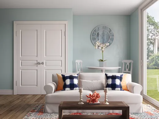 Living Room · Coastal designed by Brianna
