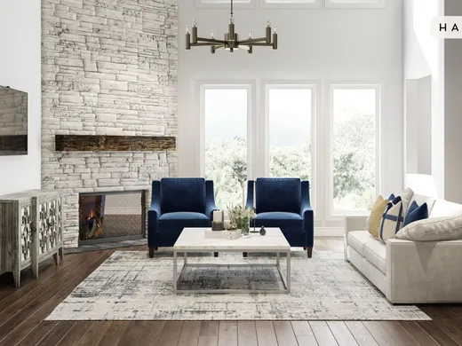 Living Room · Contemporary designed by Tatiana