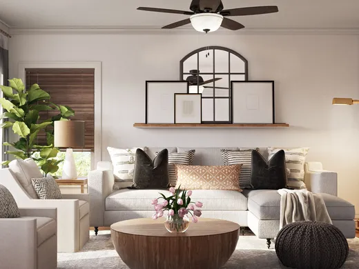 Living Room · Contemporary designed by Dani