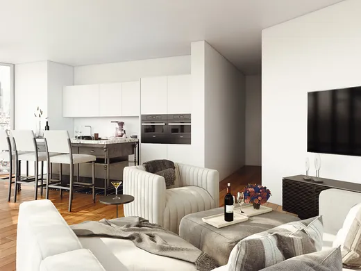 Living Room · Contemporary designed by Brady
