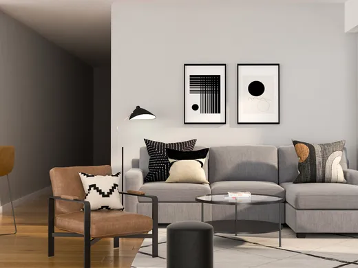 Living Room · Contemporary designed by Randi