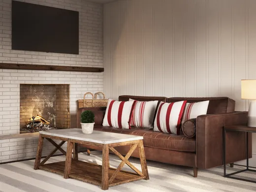 Living Room · Contemporary designed by Ashley