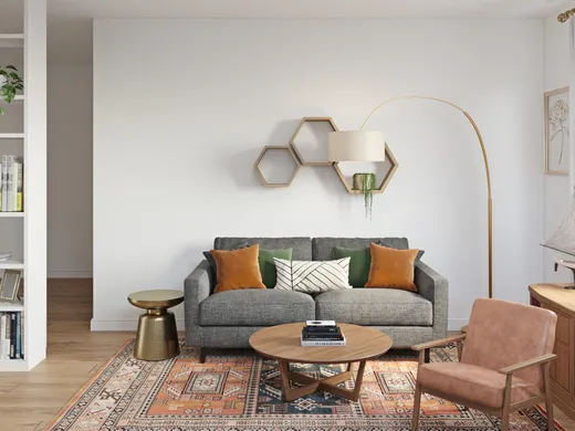Living Room · Eclectic designed by Bethany