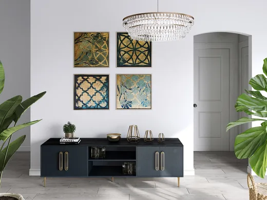 Living Room · Coastal designed by Ghianella