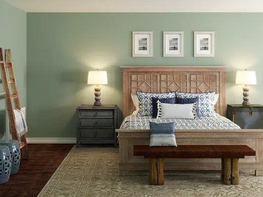 Bedroom · Farmhouse designed by Libby