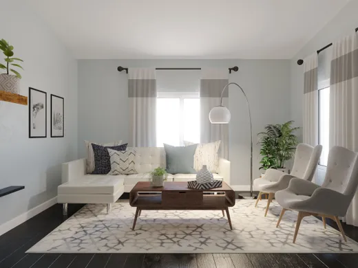 Living Room · Modern designed by Rebecca