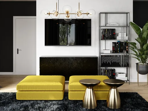 Living Room · Eclectic designed by Julio