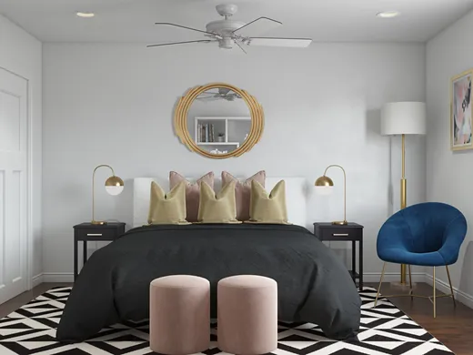 Bedroom · Glam designed by Jessica