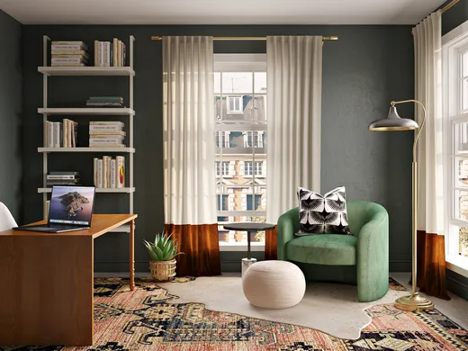 Office · Eclectic designed by Leah