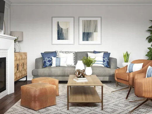 Living Room · Bohemian designed by Kaity