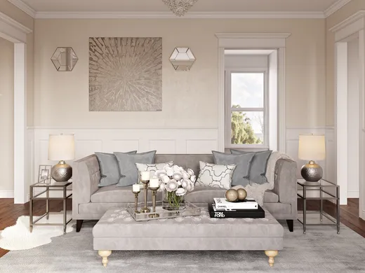 Living Room · Contemporary designed by Miriama