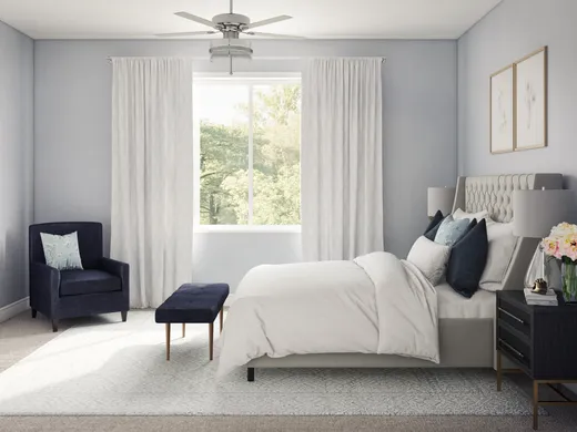 Bedroom · Glam designed by Kristina